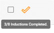 Add contractor - status orange tick