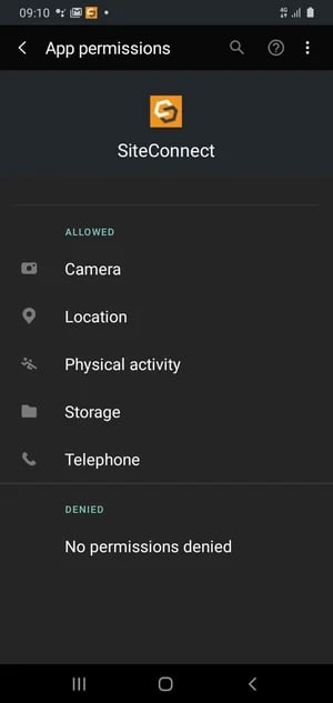 Android SC Settings