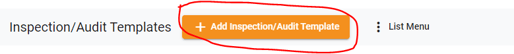 Inspection Audit template add