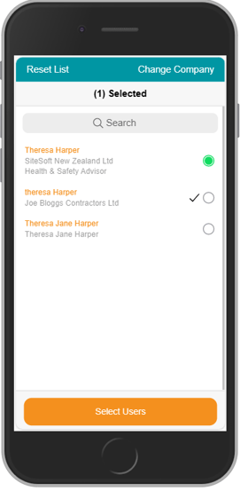 Mobile App Tasks users 1-1