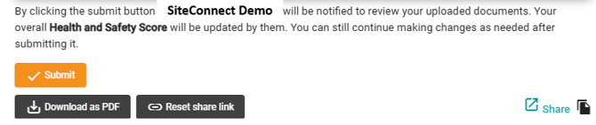 Pre-qual submit button
