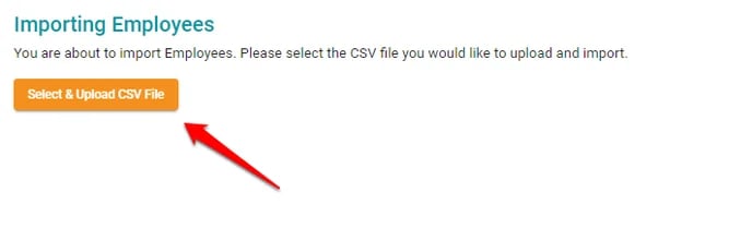 Select CSV employees