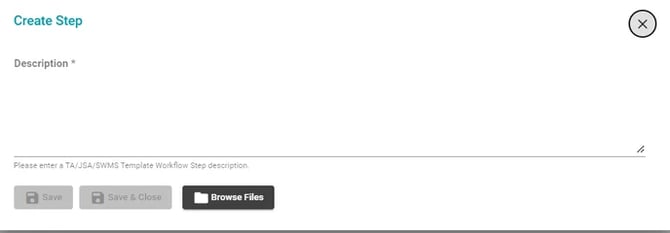 Workflow step wizard